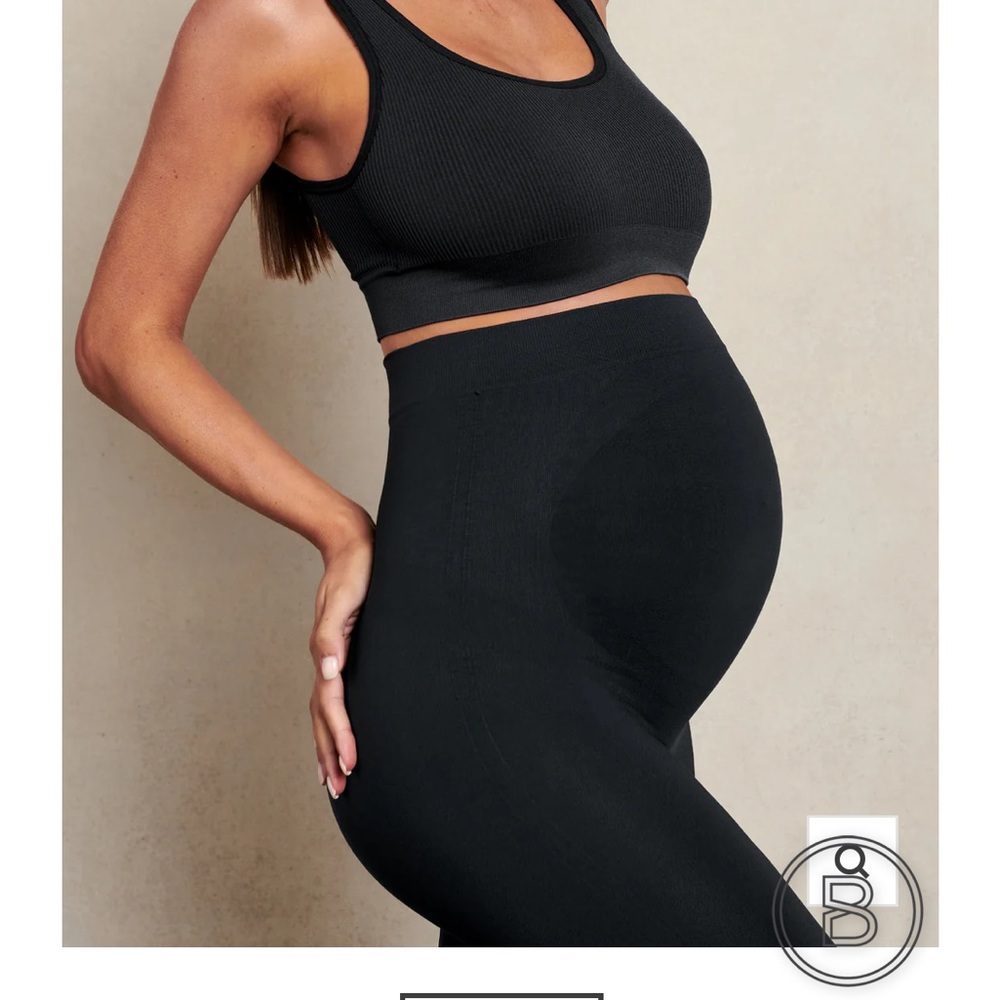 BLANQI Everyday Maternity Belly Support Leggings - Size M - Black